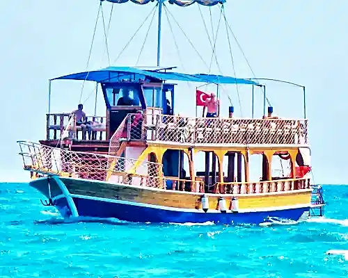 Antalya Kundu'da Düden Şelalesi Rotasıyla, Yemekli Özel Gezi Teknesi