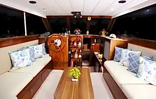 Tam Donanımlı 15 Metrelik Motoryat ile Konforlu Mavi Tur