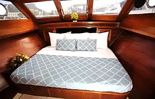 Tam Donanımlı 15 Metrelik Motoryat ile Konforlu Mavi Tur